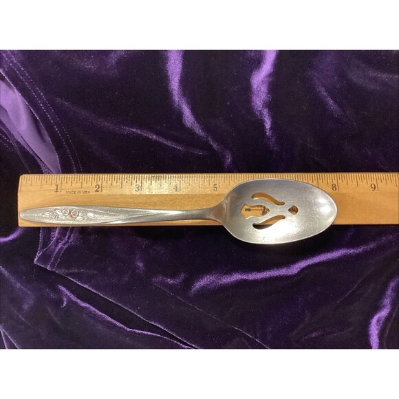 International Radiant Rose Serving Spoon Ladle Pie Server Lot Of 3 Discontinued - Picture 6 of 9